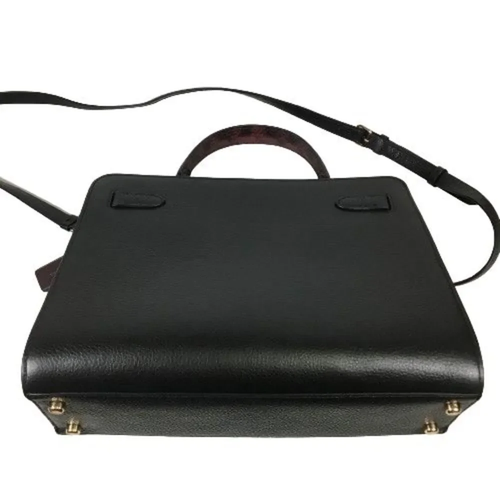 Coach Lane Carryall Leather Crossbody Satchel Purse Shoulder Bag C8211 MRP $549